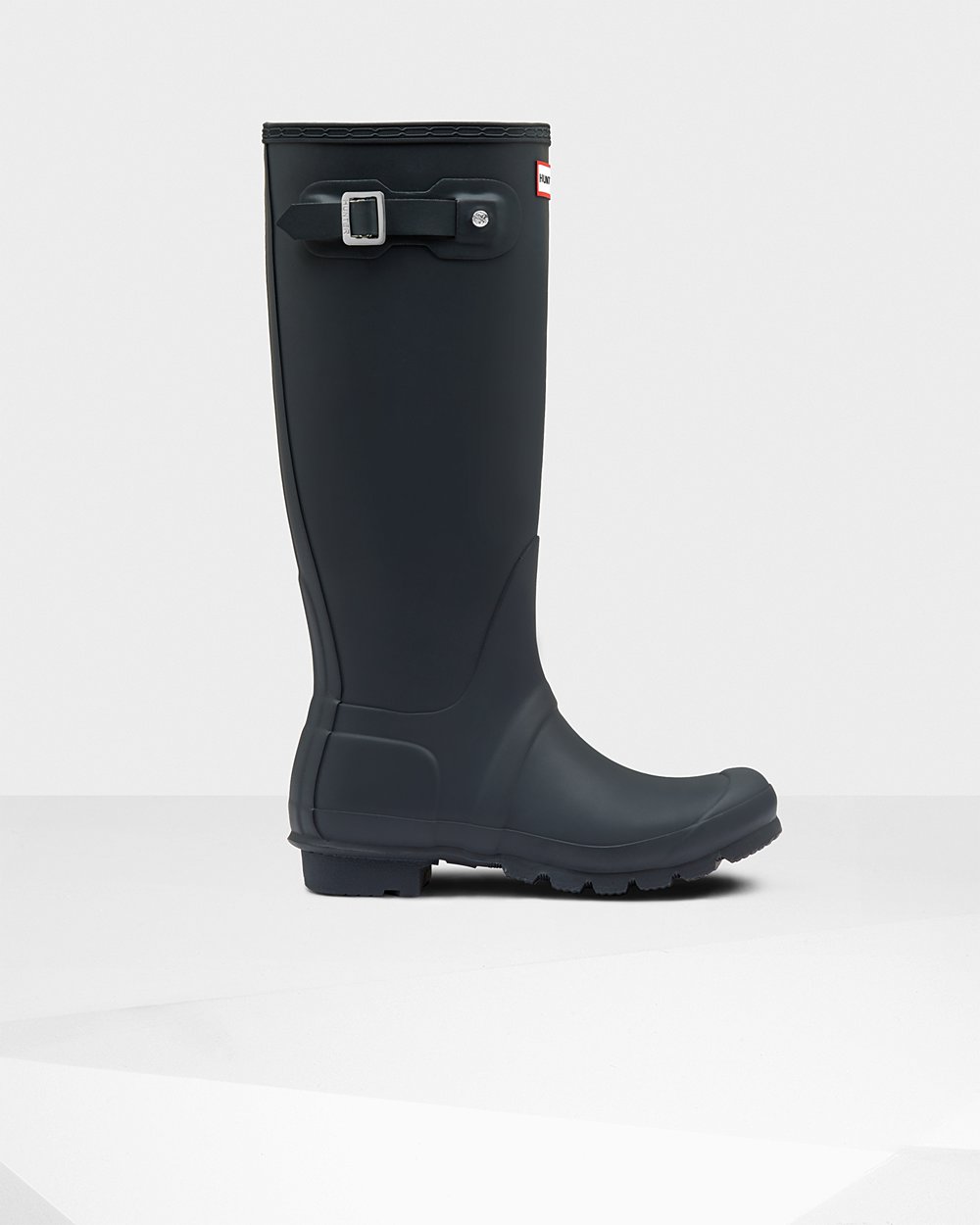 Womens Tall Rain Boots - Hunter Original (82AUYFOVJ) - Navy